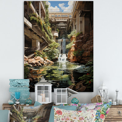 Art mural sur toile Dam