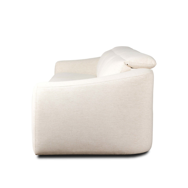 Alondra Sofa, Crypton Nomad Snow Polyester Blend
