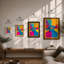 Telephone Pop Art - Framed Print-1761655318-1761655323