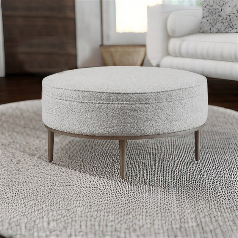 Jeramee Upholstered Ottoman