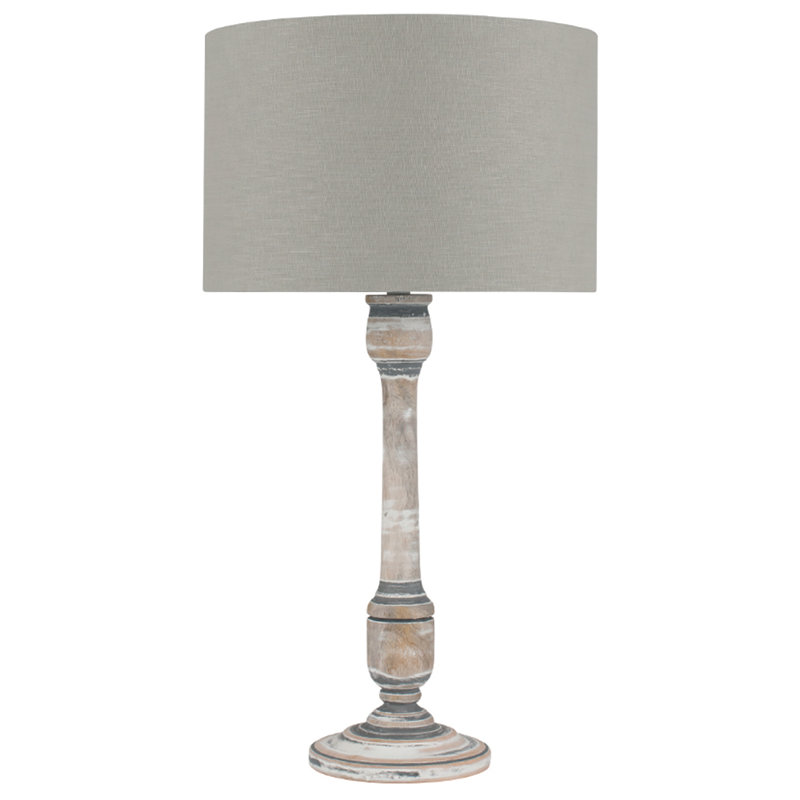 Dutton Solid Wood Lamp Base Lamp