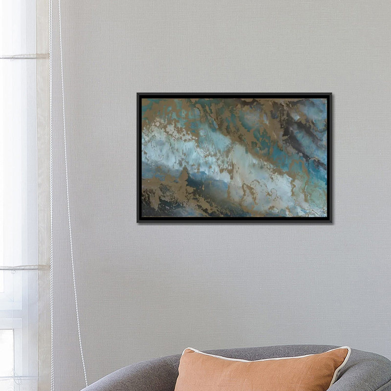 « mesmerized », impression sur toile, H 18 po x l 26 po x P 1,5 po, Toile avec cadre noir