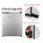 Frigidaire, 1.1 Cu. Ft. Upright Freezer, Platinum