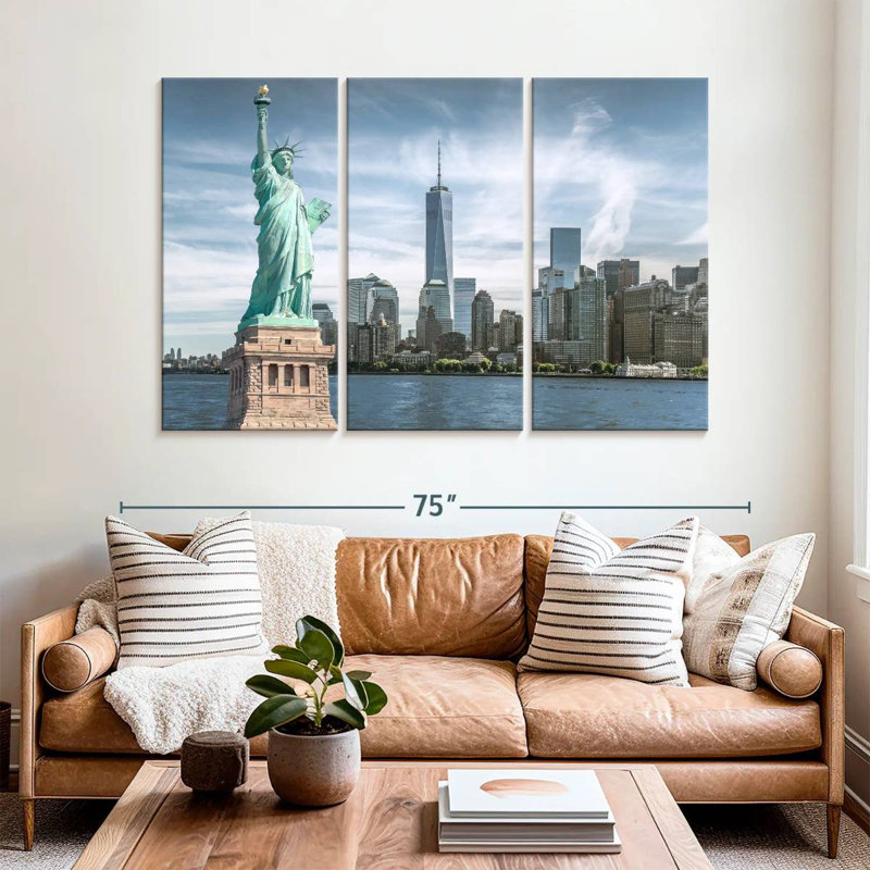 Nicci New York City Landmarks, 42" H x 65" W