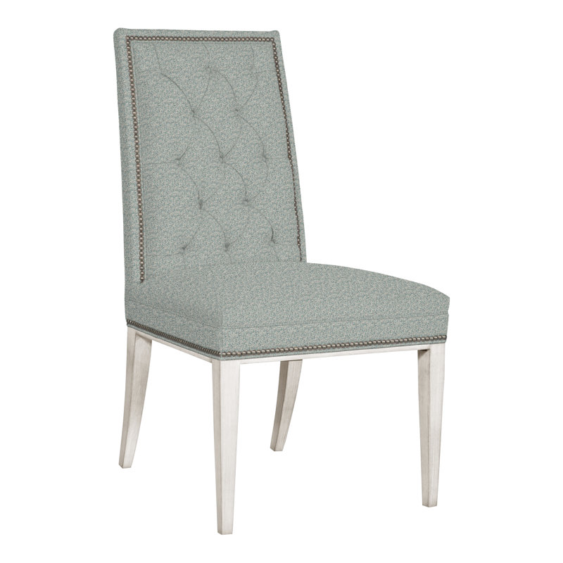 Chaise d'appoint à dossier boutonné Michael Weiss Hanover, Non, Tuck Water, Casablanca