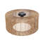 Ayuna Wicker Flush Mount