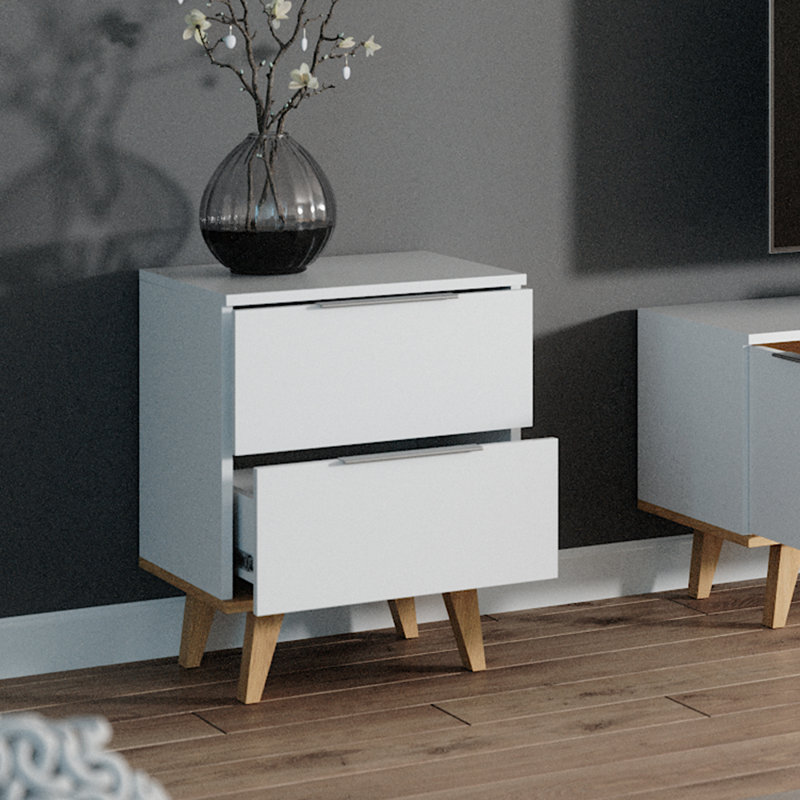 Broden 46 cm W Chest of 2 Drawers