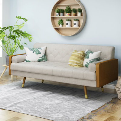 Upholstered 72.25 " Fabric Sofa