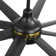Jamii-Leigh Large Indoor/Covered Outdoor Modern Ceiling Fan with Led Lights and Remote, 6-Speed, Reversible Quiet DC Motor, Timer, 8-ABS-Blade