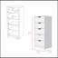 Commode Kamran, cinq tiroirs Narrows-1179950693