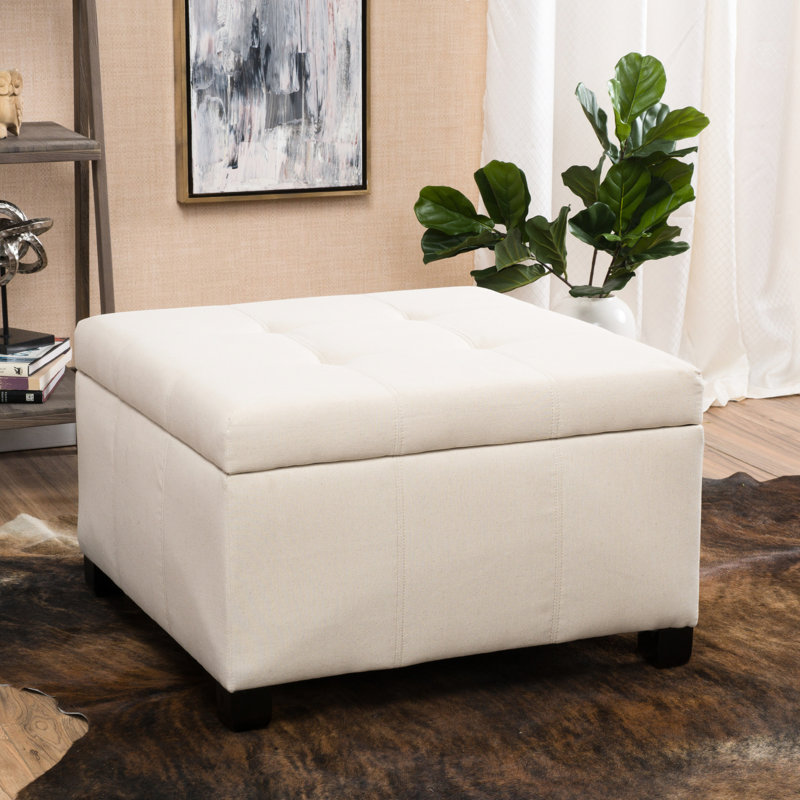Tissu beige pour rangement intérieur polyvalent, 30 po x 19 po avec rangement pratique, Beige
