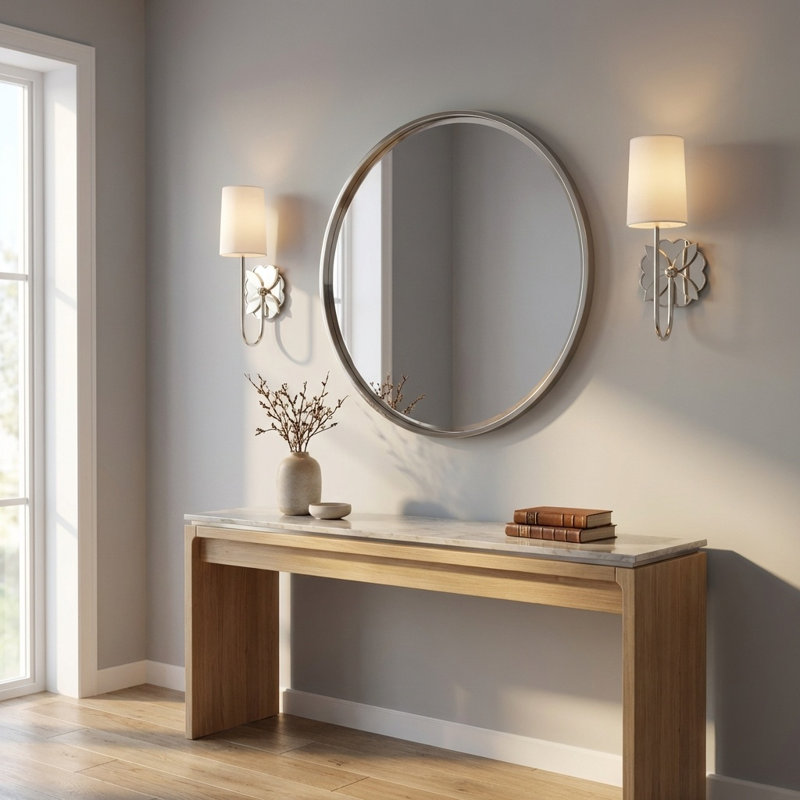Spencer 14 Sconce, Polished Nickel