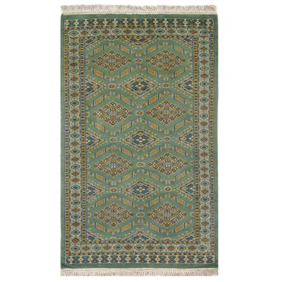 Jharmens One-of-a-Kind 5' X 3'02'' Small Rectangle Lamb's Wool Area Rug