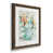 Papier, cadre noyer