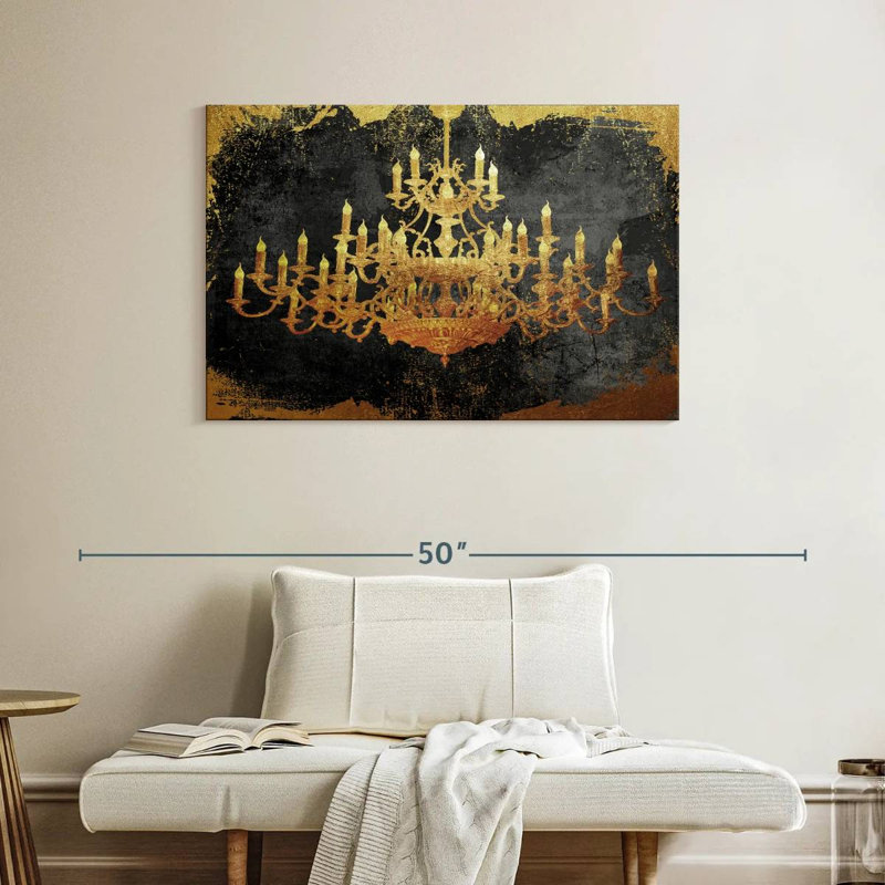 Kerner Chandelier, 26" H x 39" W