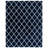 Audwen Geometric White/Navy Area Rug-259201902