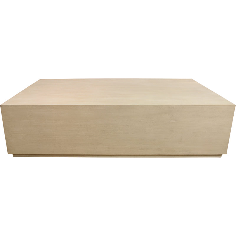 Briell Solid Wood Single Coffee Table, 17" H x 72" L x 32" W