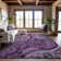 Premium Machine Washable Jamestown AMF1078 Swirl Rug