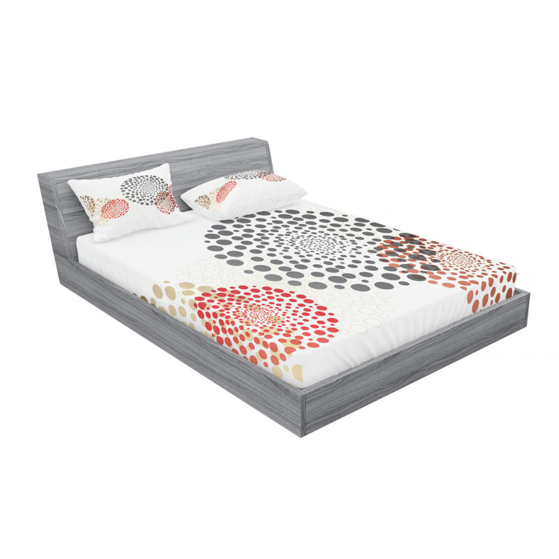 Microfiber Sheet Set, Queen Sheet Set with 2 Pillowcases