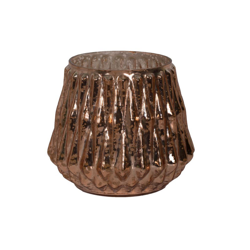 Porte-votive de table en verre 5"