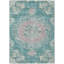 Tapis sarcelle intérieur / extérieur lavable à la machine Claudian ACN1236-103718896