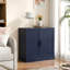 Armoire de rangement moderne à 2 portes avec tablettes réglables 31 po-1575426769-1575426779