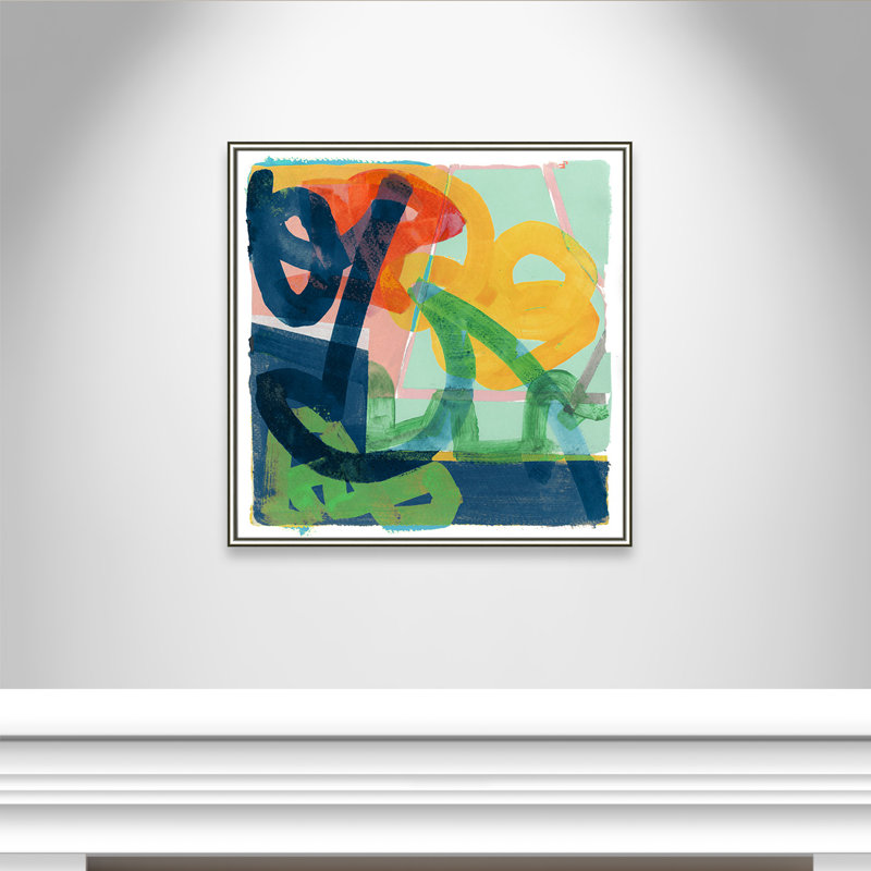 Link by Cartissi, 33.25" H x 33.25" W x 0.88" D, Silver Framed