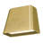5.5" Brushed Brass LED Wall Sconce Fixture-1561445391