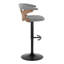 Tabouret pivotant à hauteur réglable-93570902