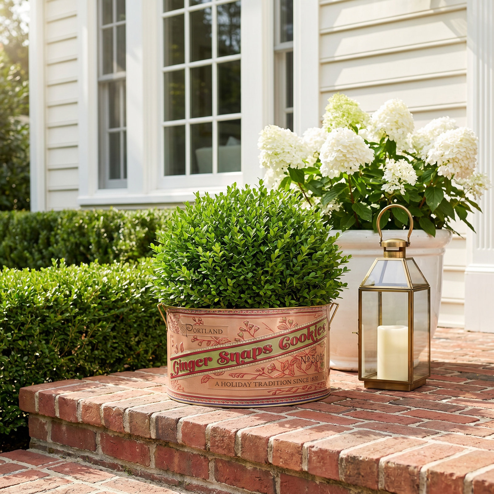 Metal Pot Planter