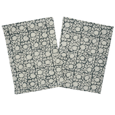 Fabdivine 18X18 Inch Decorative Napkins – Add Elegance to Your Table, 8 Kamal, Gray