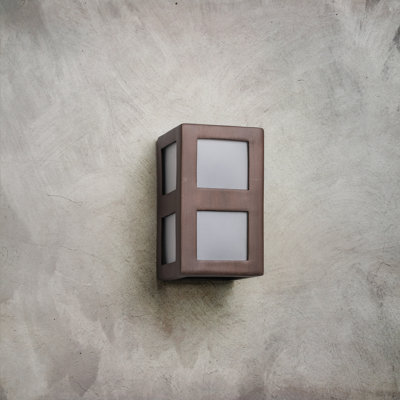 Applique murale d'extérieur en céramique Coan, ampoule DEL incluse