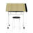 Crafton Adjustable Metal Base Drafting Table