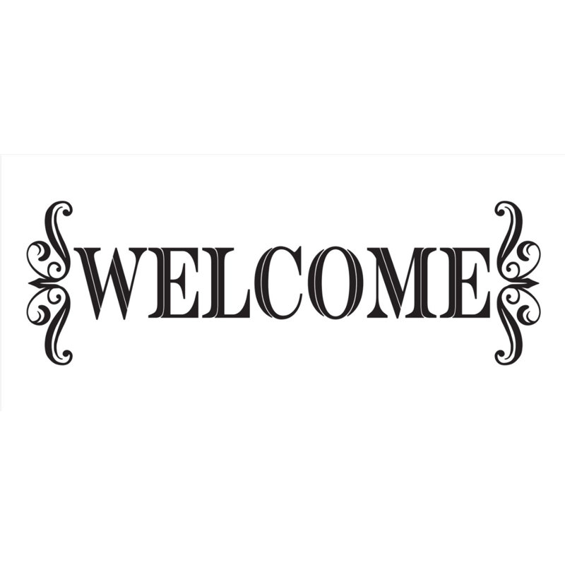 Paillasson Welcome