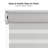 Aluminum Pergola with Roller Shade, 1 Short Side