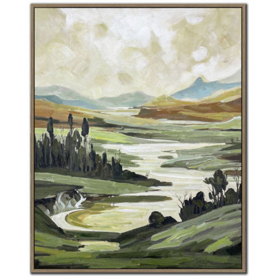 Rolling Hills II, art mural sur toile