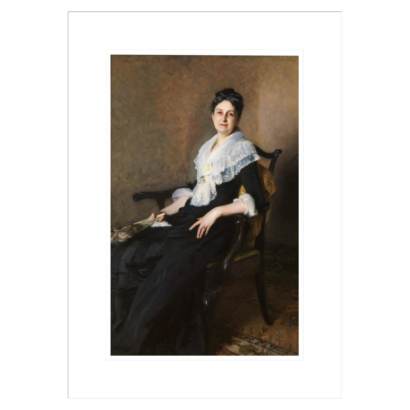 Elizabeth Elizabeth Marquand par John Singer Sargent, impression giclée sur cadre, H 21,75 po x l 15,73 po