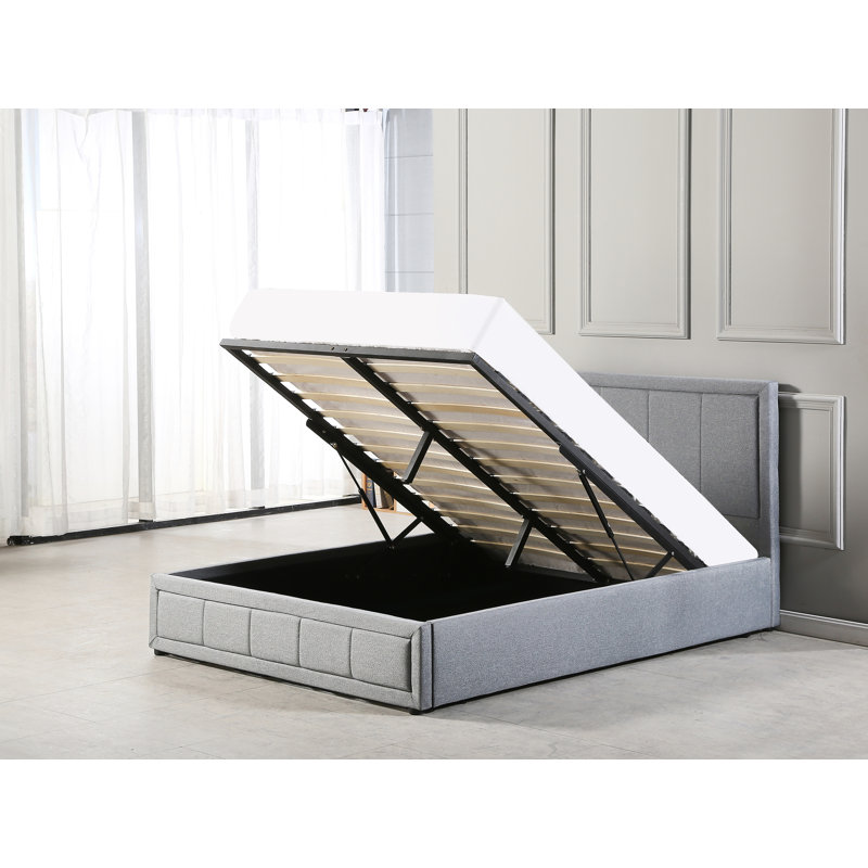 Cyrenna Upholstered Ottoman Storage Bed, Small Double (4')