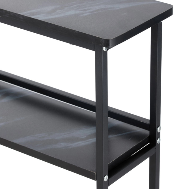 80cm Console Table, Black
