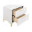 Paulk 2-drawer Nightstand White-398696426