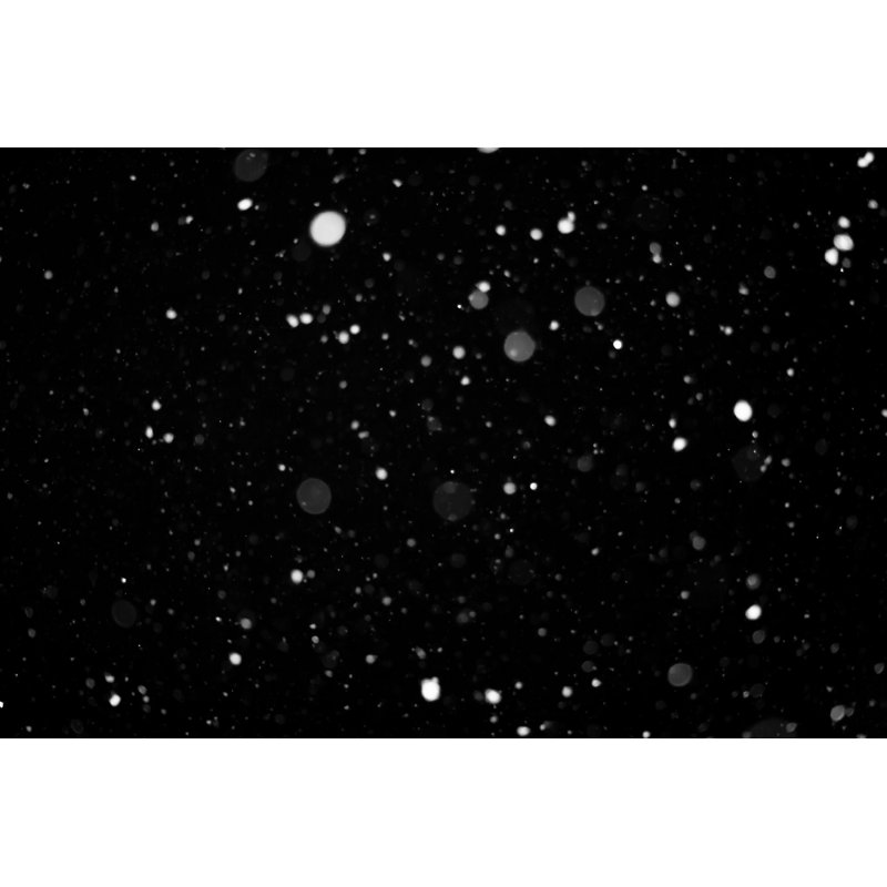 " Falling Snow Texture " by Quils, 48" W x 32" H