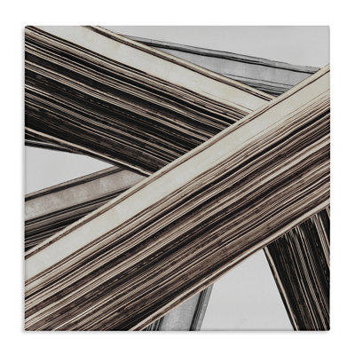 "Woven Lines Composition", art mural par PI Studio