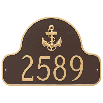 Plaque d'adresse Anchor Arch