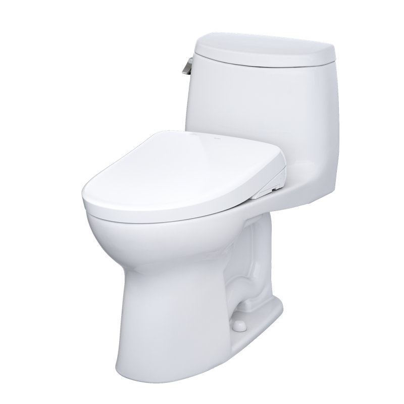 Toilette allongée une pièce au sol WASHLET 1,28 GPF (siège inclus)