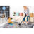 6x9 Area Rug For Living Room, Dorm Room - , Stain , Non-shedding, Multi Color Home Office Style,-118628477