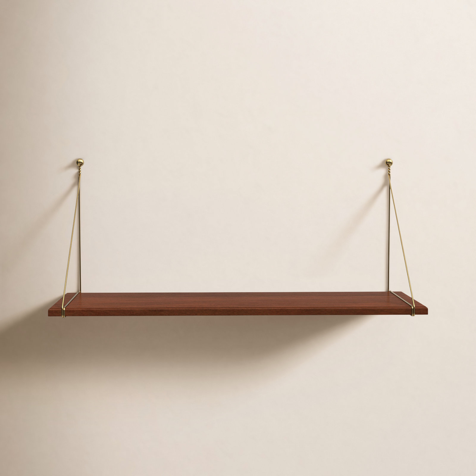 Ivory 38" Bracket Shelf