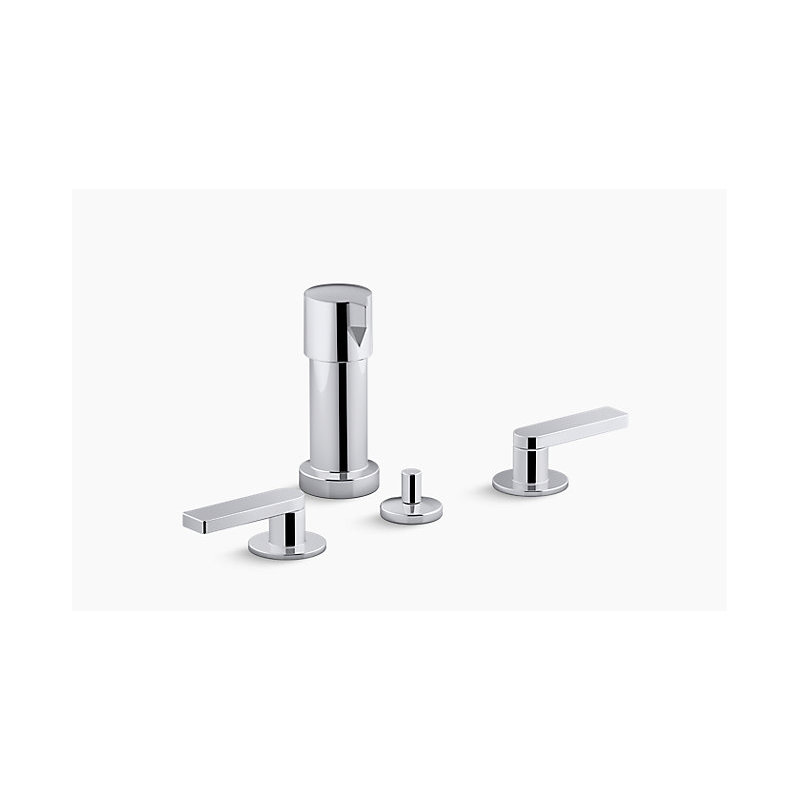 Composed® 2 Widespread Vertical Bidet Faucet, Polished Chrome