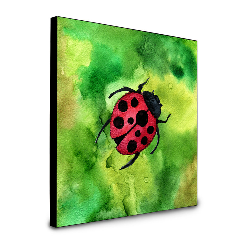 Panneau mural d’art de coccinelle irlandaise Volare