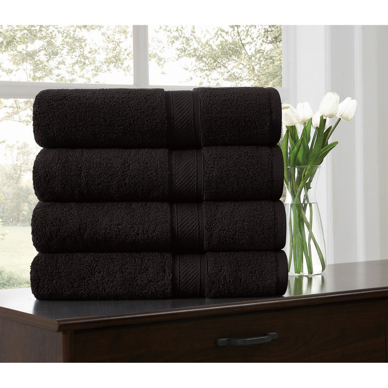  Ensembles de serviettes Regal, Beige, Serviette de bain - paquet de 4