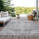 Machine Washable Indoor/Outdoor Cicel ACN1146 Gray Rug